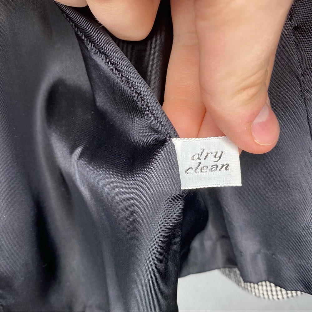 Vintage Pendleton Houndstooth 100% Wool Blazer - image 7